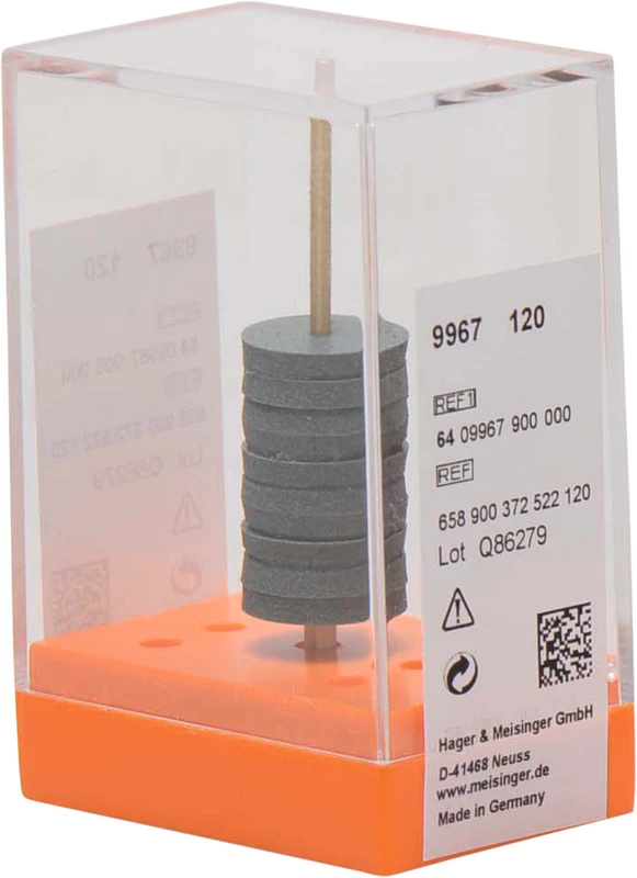 Packung 10 Stück unmontiert, grün, Figur 372, 2 mm, ISO 120