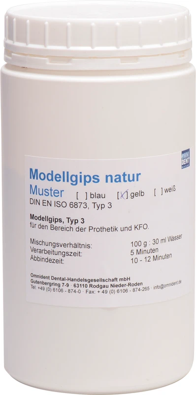 Muster 1 kg gelb