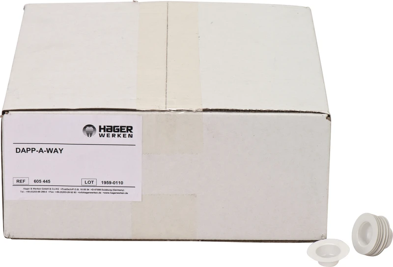 Packung 1.000 Kunststoffschälchen, Fingerring