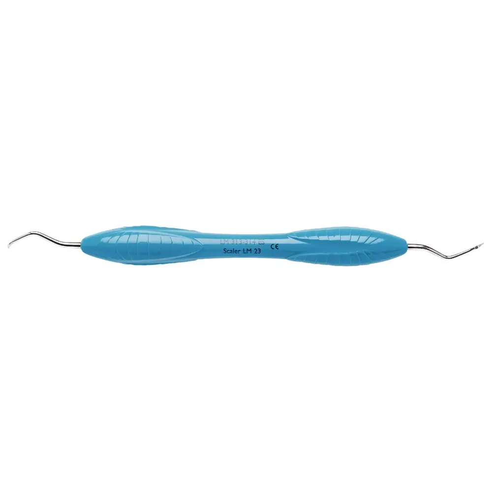 296962 - LM Scaler M23 - Stück Figur 23, für Seitenzähne, blau, LM-ErgoSense® Griff