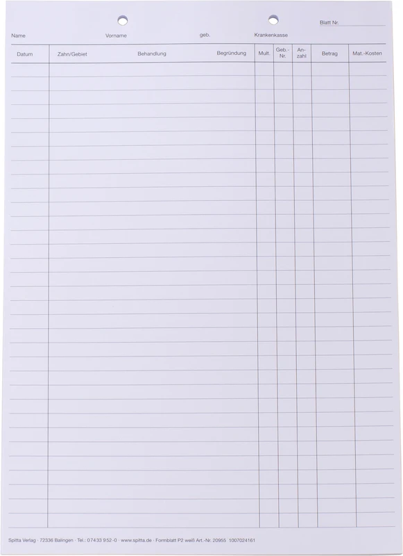 Stück 100 Blatt kopfgelocht, A5 Stück 100 Blatt kopfgelocht, A5
