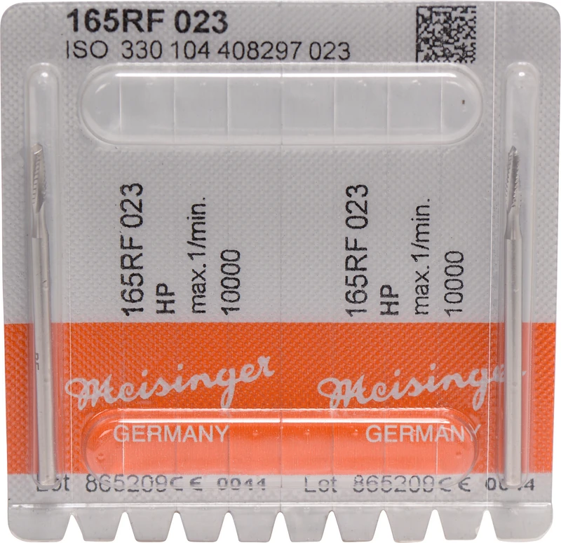 Packung 2 Stück rostfreier Stahl, HP, Figur 408, ISO 023