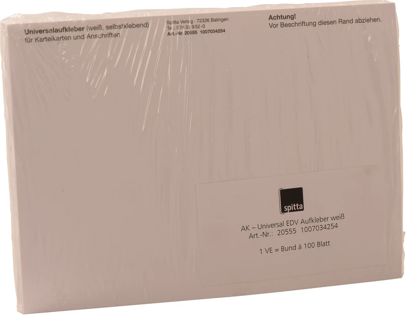 Packung 100 Stück weiß Packung 100 Stück weiß