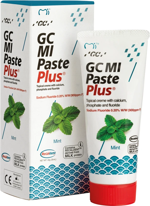 126528 - GC MI Paste Plus™ - Packung 10 x 40 g Minze