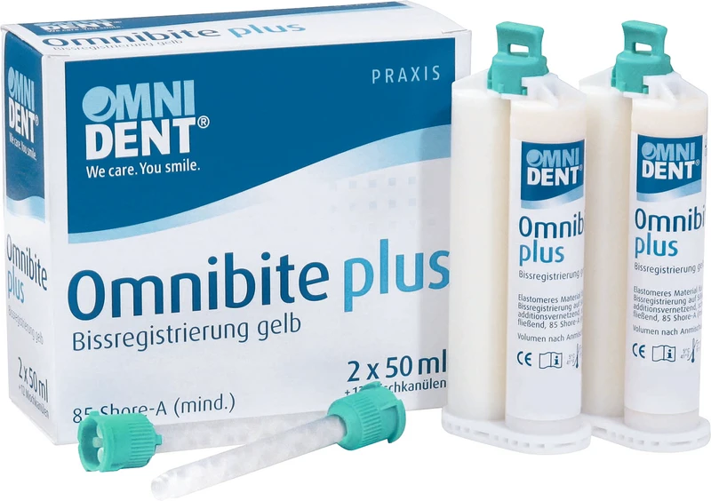 Packung 2 x 50 ml Doppelkartusche, 12 Mischkanülen Packung 2 x 50 ml Doppelkartusche, 12 Mischkanülen
