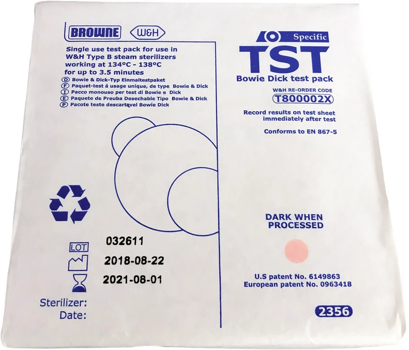 213773 - Bowie & Dick Type - Stück