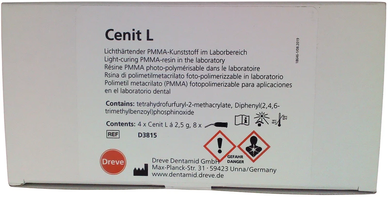 Packung 4 x 2,5 g Applikationsspritze, 8 Dosierspitzen