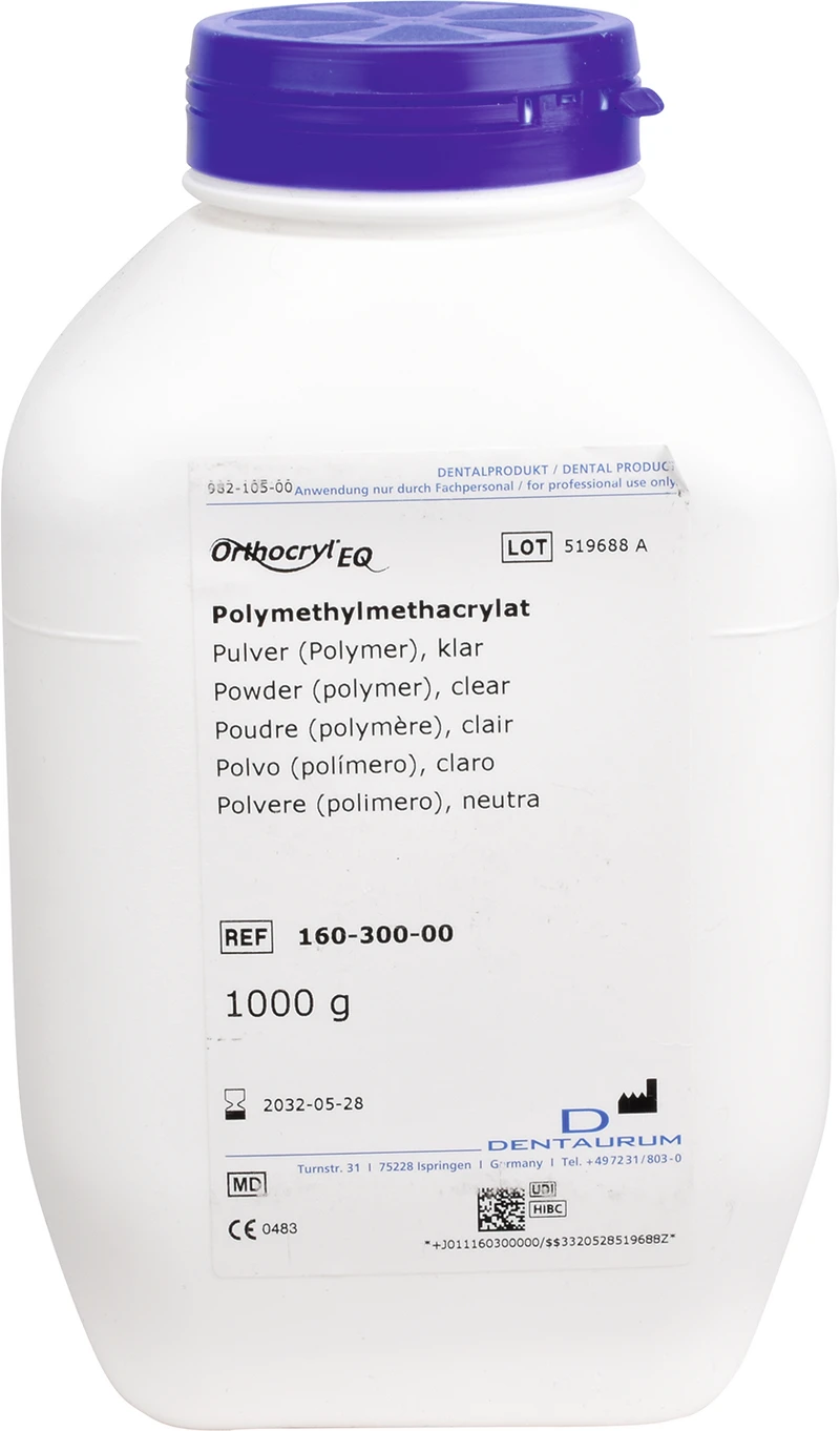 Packung 1 kg Pulver, klar