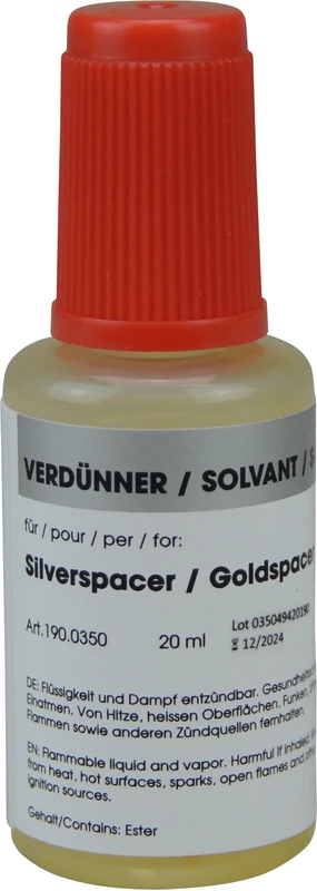 Flasche 20 ml Verdünner Flasche 20 ml Verdünner