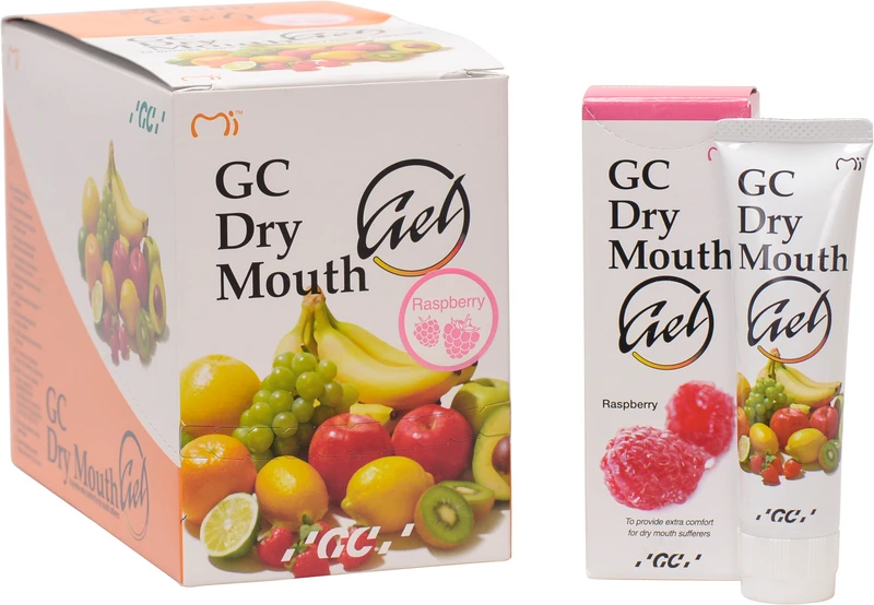 103324 - GC Dry Mouth Gel - Packung 10 x 40 g Himbeere