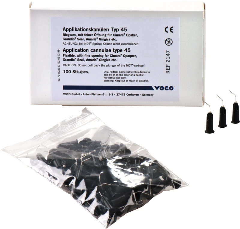 Packung 100 Kanülen Packung 100 Kanülen