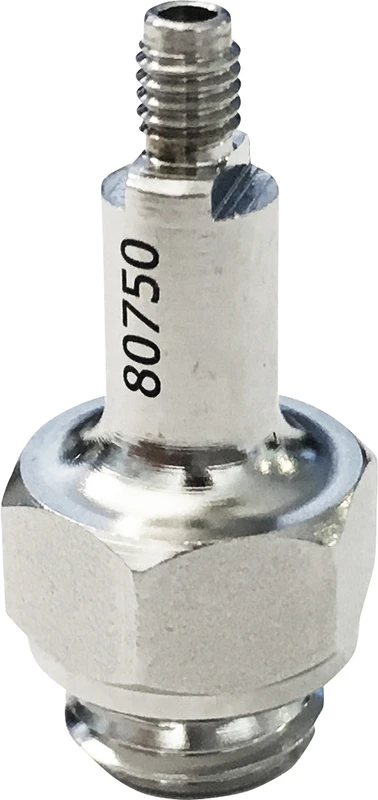 Stück für Spitzen M3 x 0,5 mm, Außengewinde Stück für Spitzen M3 x 0,5 mm, Außengewinde
