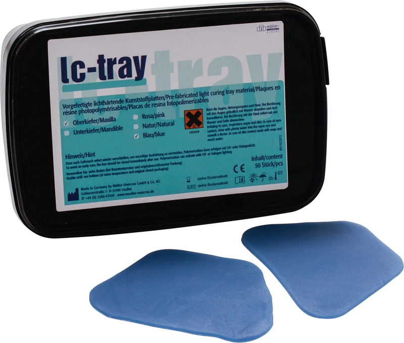 Packung 50 Stück blau, OK