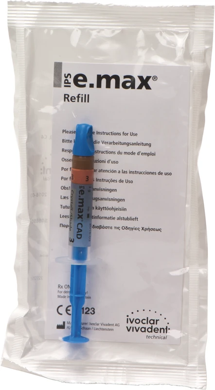 26481 - IPS e.max CAD Crystallization - Spritze 3 g Crystallization Shade 3
