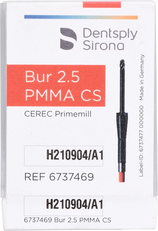 Packung 3 Stück rot, Ø 2,5 mm Packung 3 Stück rot, Ø 2,5 mm
