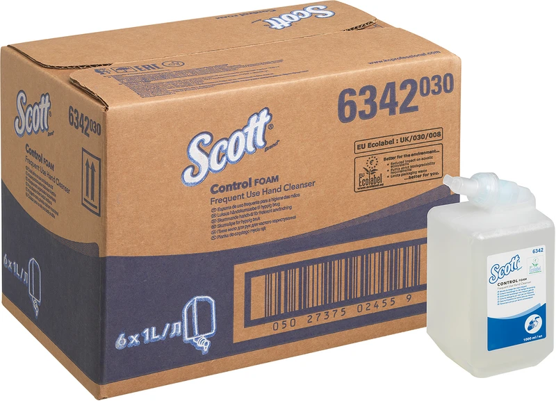 Karton 6 x 1 Liter Kartusche transparent