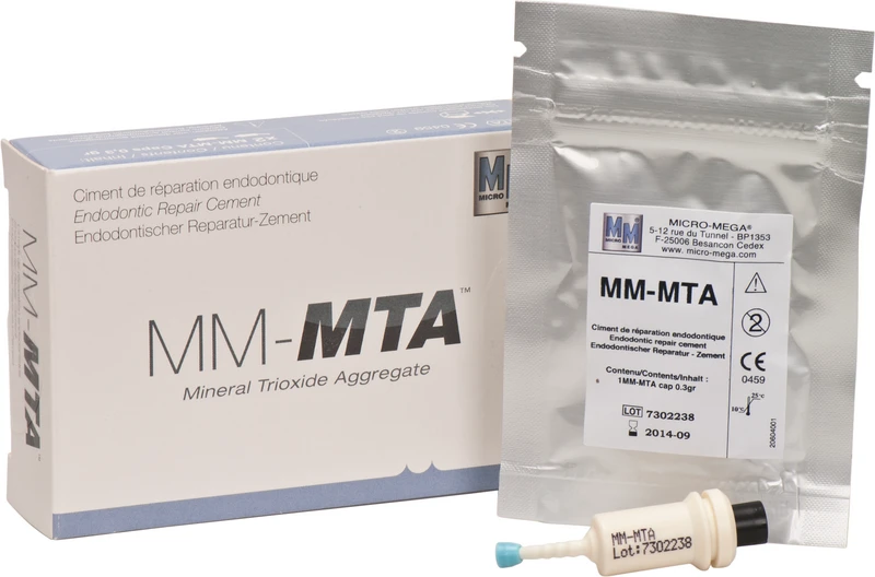 101102 - MM-MTA - Packung 2 x 0,3 g Pulver und Flüssigkeit Kapseln