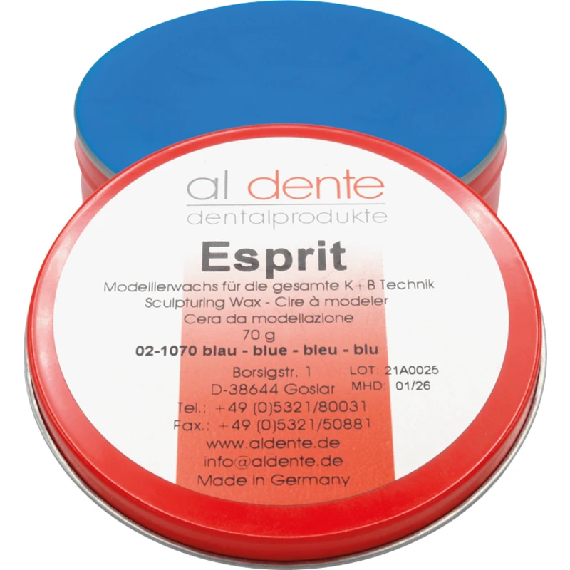 109851 - Esprit Modellierwachs - Dose 70 g blau