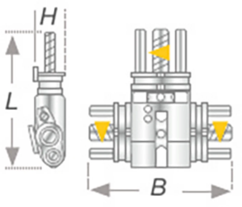 Packung 2 Stück VECTOR 720, (B x H x L) 17 x 2,8 x 15,5 mm, Dehnung frontal 5,5 mm, Dehnung transversal 7 mm Packung 2 Stück VECTOR 720, (B x H x L) 17 x 2,8 x 15,5 mm, Dehnung frontal 5,5 mm, Dehnung transversal 7 mm