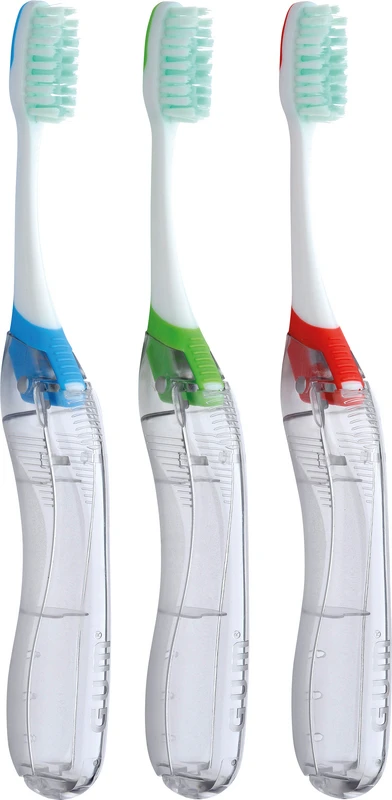 Stück Reisezahnbürste weich, V-Schnitt