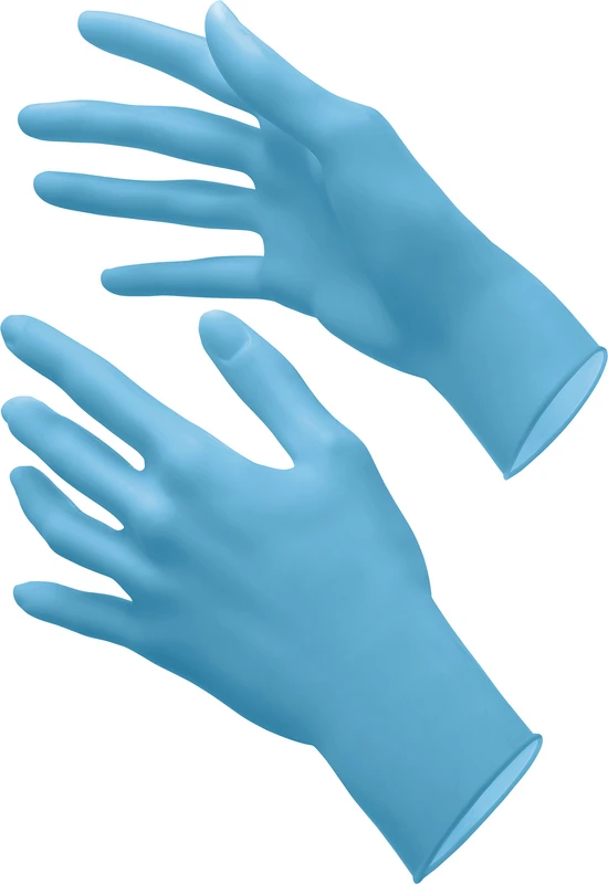 210798 - TOP TOUCH PLUS - Packung 100 Stück puderfrei, ice blue, L