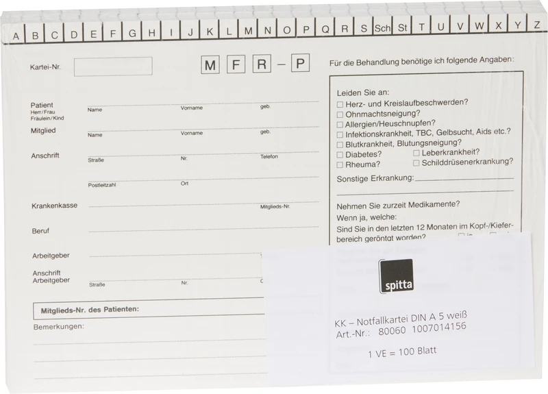 Packung 100 Stück 1-fach Packung 100 Stück 1-fach