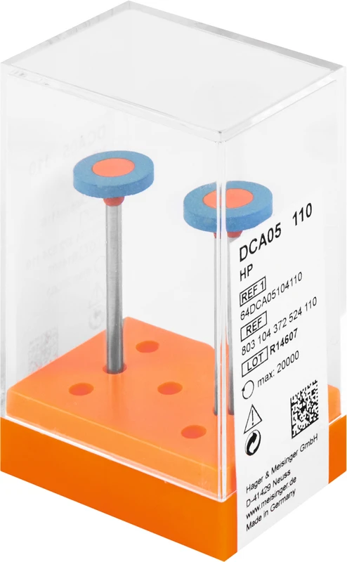 Packung 2 Stück blau, HP, Figur 372, 2,5 mm, ISO 110 Packung 2 Stück blau, HP, Figur 372, 2,5 mm, ISO 110