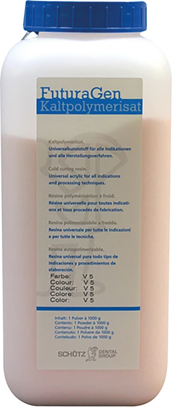 Flasche 1 kg Pulver rosa Flasche 1 kg Pulver rosa