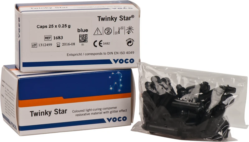 60779 - Twinky Star - Packung 25 x 0,25 g Cap blau