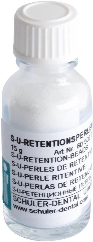 Packung 15 g Retentionsperlen Ø 0,4 mm Packung 15 g Retentionsperlen Ø 0,4 mm
