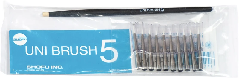 Packung 1 Griff, 10 Pinselspitzen No. 5