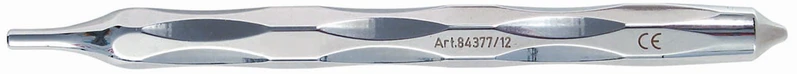 Stück Edelstahl, poliert, Fingerform, 135 mm
