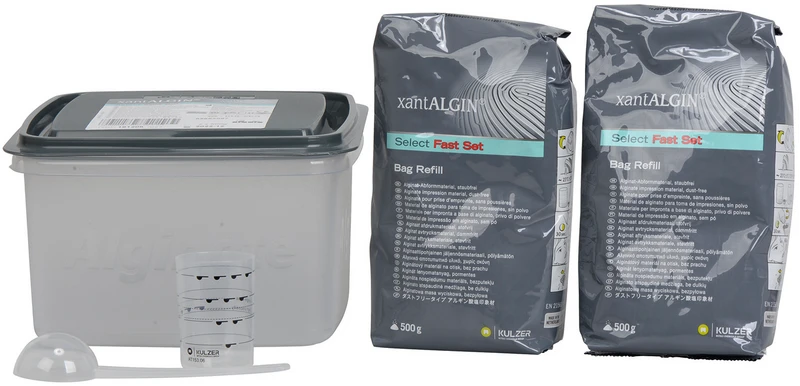 Klinikpackung 2 x 500 g Beutel Pfefferminze, 1 Vorratsbox, 1 Messbesteck