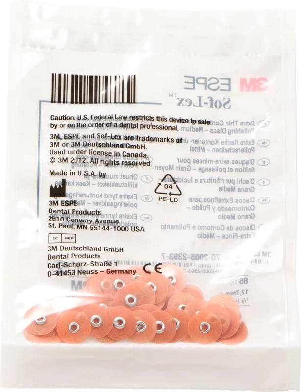Packung 85 Scheiben XT Ø 12,7 mm, mittel