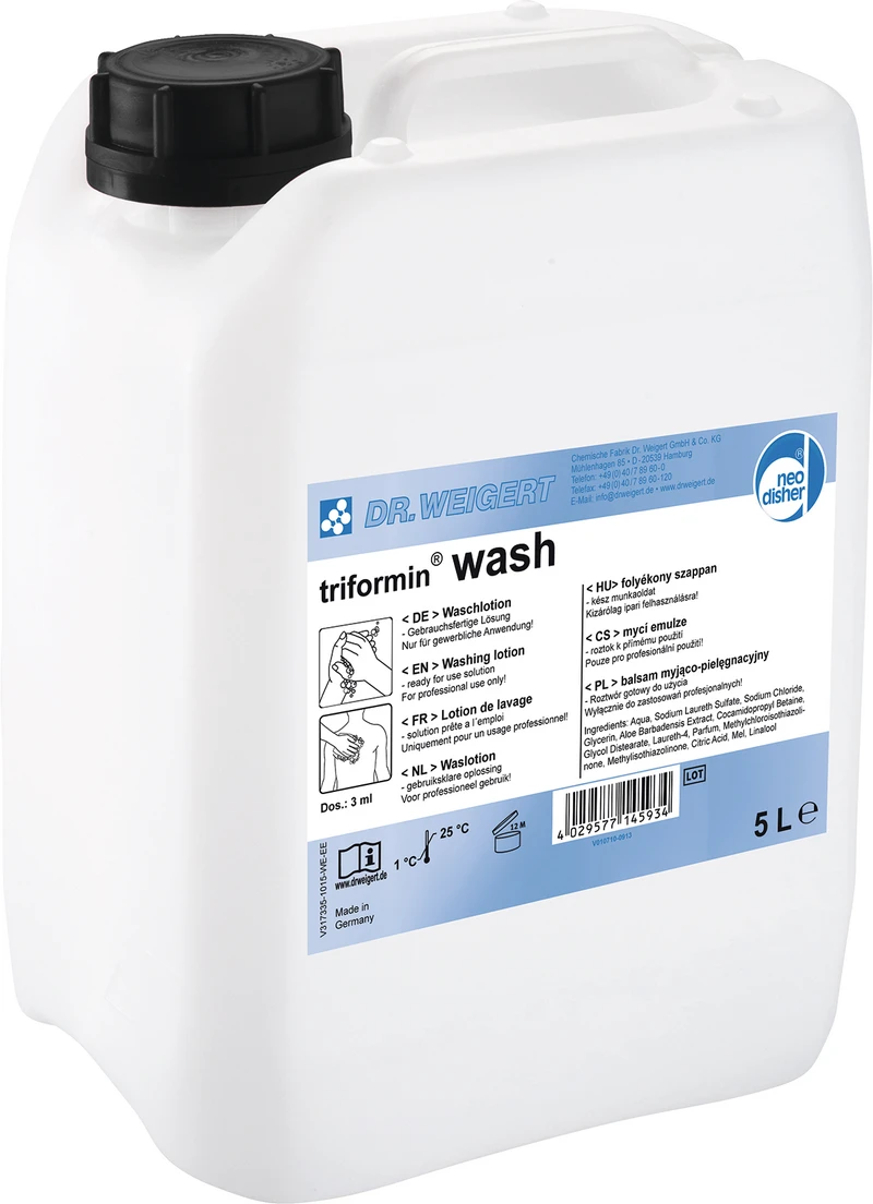 115271 - triformin® wash - Kanister 5 Liter