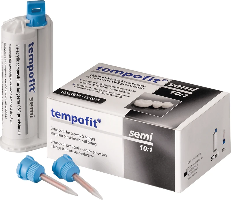 Standardpackung 50 ml Doppelkartusche A2, 10 T-Mixer blau, 10:1
