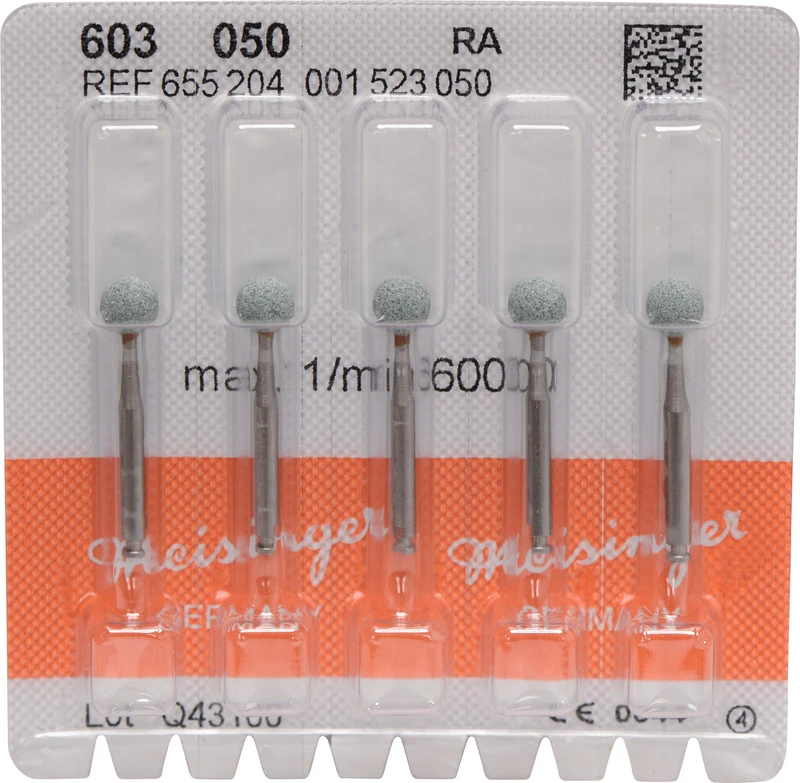 Packung 5 Stück grün mittel, RA, Figur 001, ISO 050 Packung 5 Stück grün mittel, RA, Figur 001, ISO 050