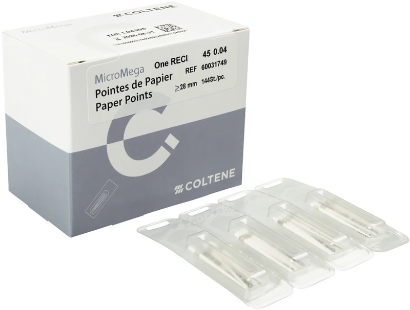 212368 - One RECI™ Papier-Spitzen - Packung 144 Stück Taper.04 ISO 045