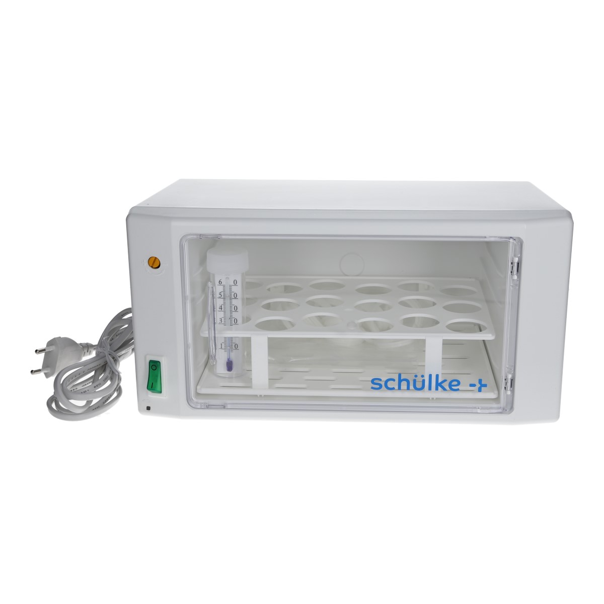 Stück für 18 Röhrchen, (BxHxT)220 x 120 x 150 mm, 1,1 kg, 230 Volt Stück für 18 Röhrchen, (BxHxT)220 x 120 x 150 mm, 1,1 kg, 230 Volt