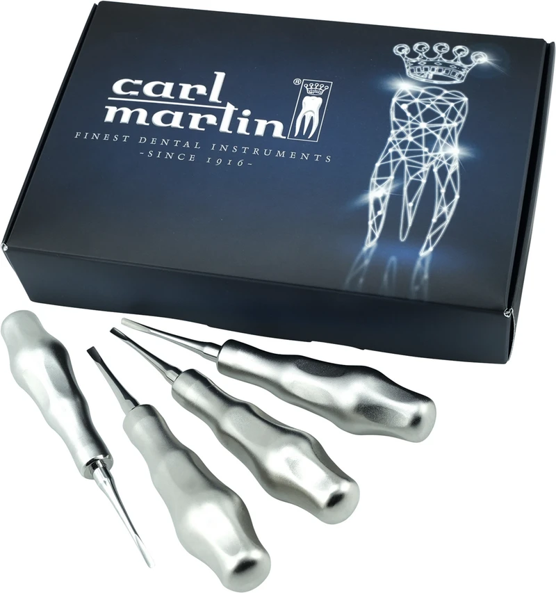 Set 4 Stück (2 mm, 4 mm, gebogen, 2 mm, 4 mm gerade)