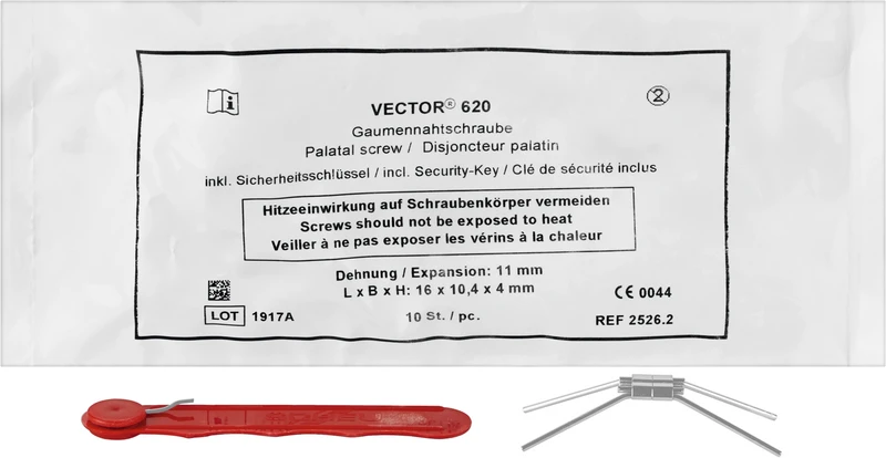Packung 10 Stück VECTOR 620, (B x H x L) 10,4 x 4 x 15 mm, Dehnung 11 mm