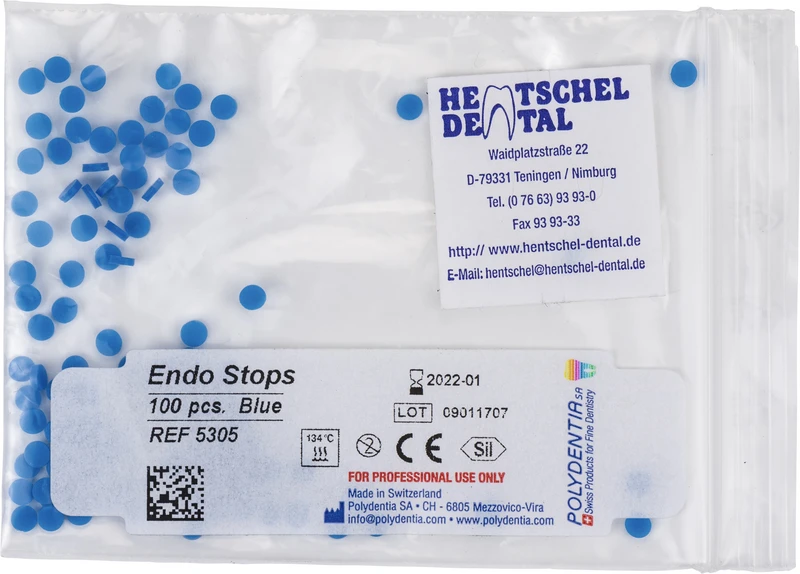 Packung 100 Stück blau