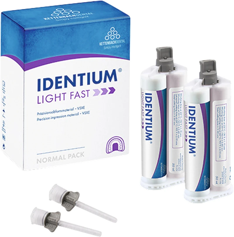 Packung 2 x 50 ml Doppelkartusche Light Fast, 8 Mischkanülen
