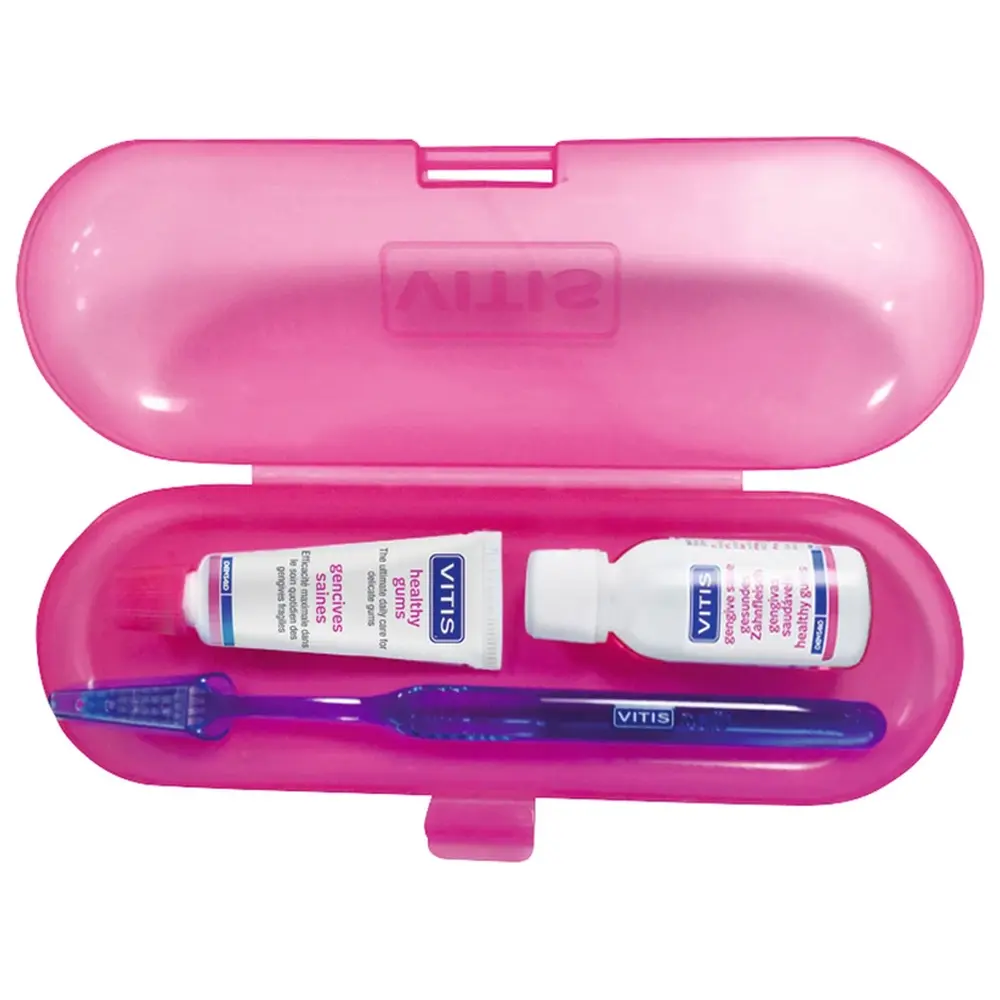 Set 30 ml Mundspülung, 15 ml Zanpasta, 1 Zahnbürste Set 30 ml Mundspülung, 15 ml Zanpasta, 1 Zahnbürste