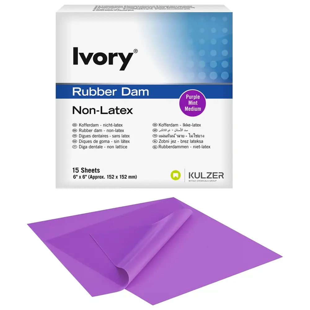 Packung 15 Blatt 6"" x 6"" purple mint medium, Non-Latex
