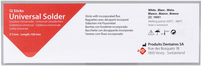 Packung 12 Stück weiß