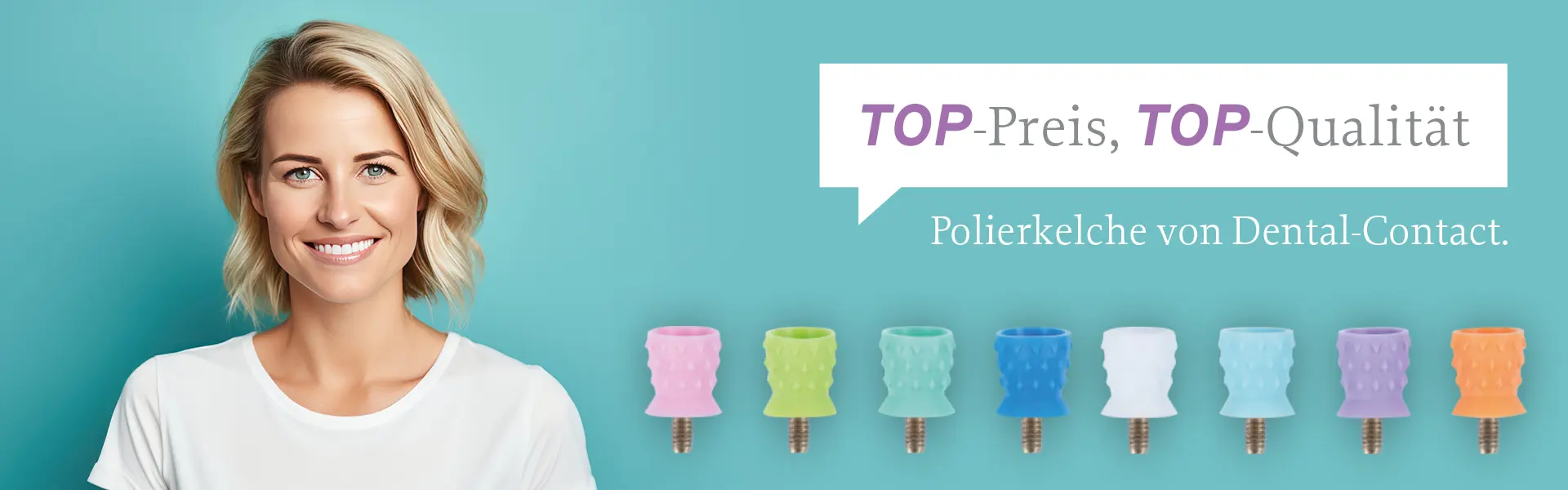 Polierkelche von Dental-Contact - Top Preis, Top Qualität Polierkelche von Dental-Contact