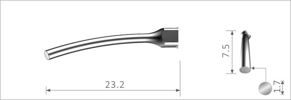 Stück, G7 Passend für EMS® Spitze zum Entfernen von Brücken, Kronen und Stiften durch Aufbrechen des Zements. Stück, G7 Passend für EMS® Spitze zum Entfernen von Brücken, Kronen und Stiften durch Aufbrechen des Zements.