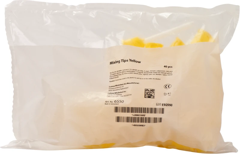 Packung 40 Stück gelb, klein