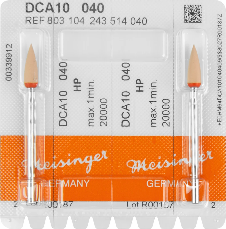 Packung 2 Stück beige, HP, Figur 243, 13 mm, ISO 040 Packung 2 Stück beige, HP, Figur 243, 13 mm, ISO 040